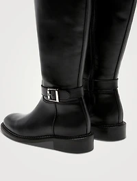 Stevie Leather Knee-High Boots