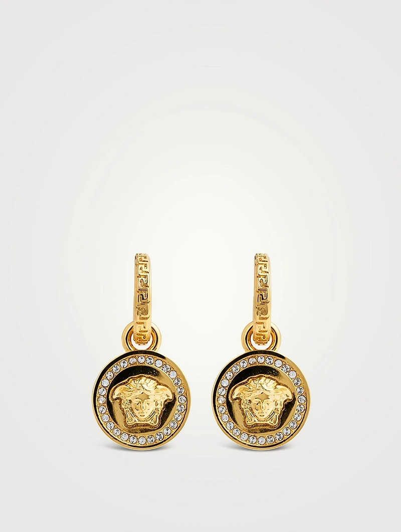 Crystal La Medusa Greca Earrings