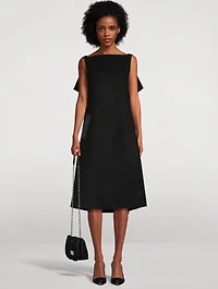 Wool Cape Dress