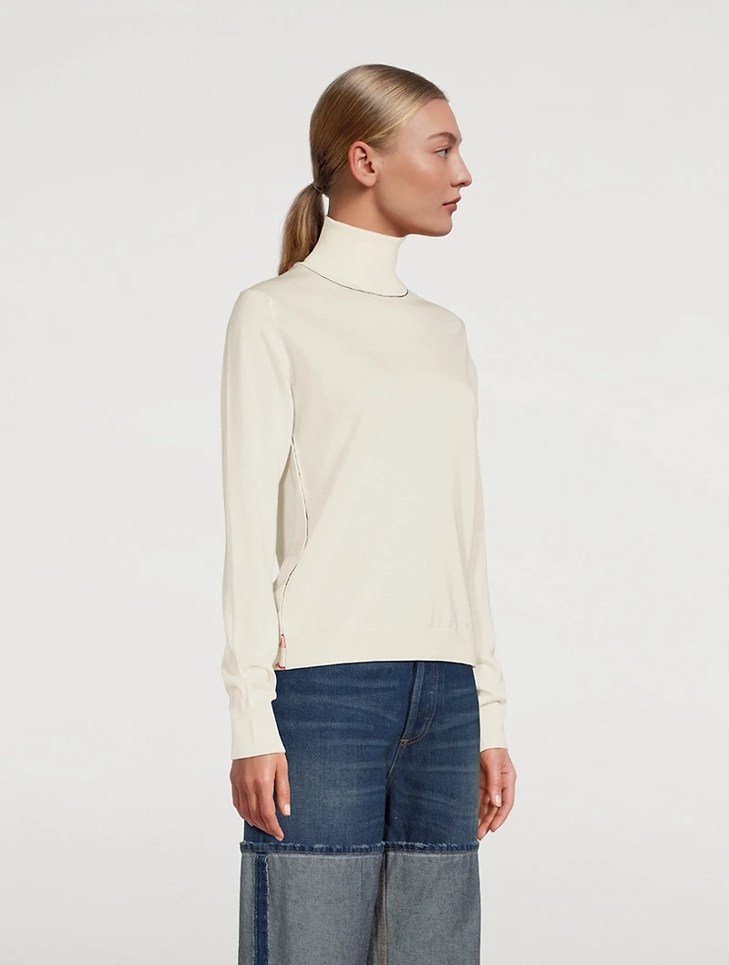 Work-In-Progress Wool Turtleneck