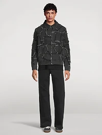 Denim Logo Worker Jacket