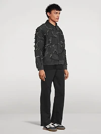 Denim Logo Worker Jacket