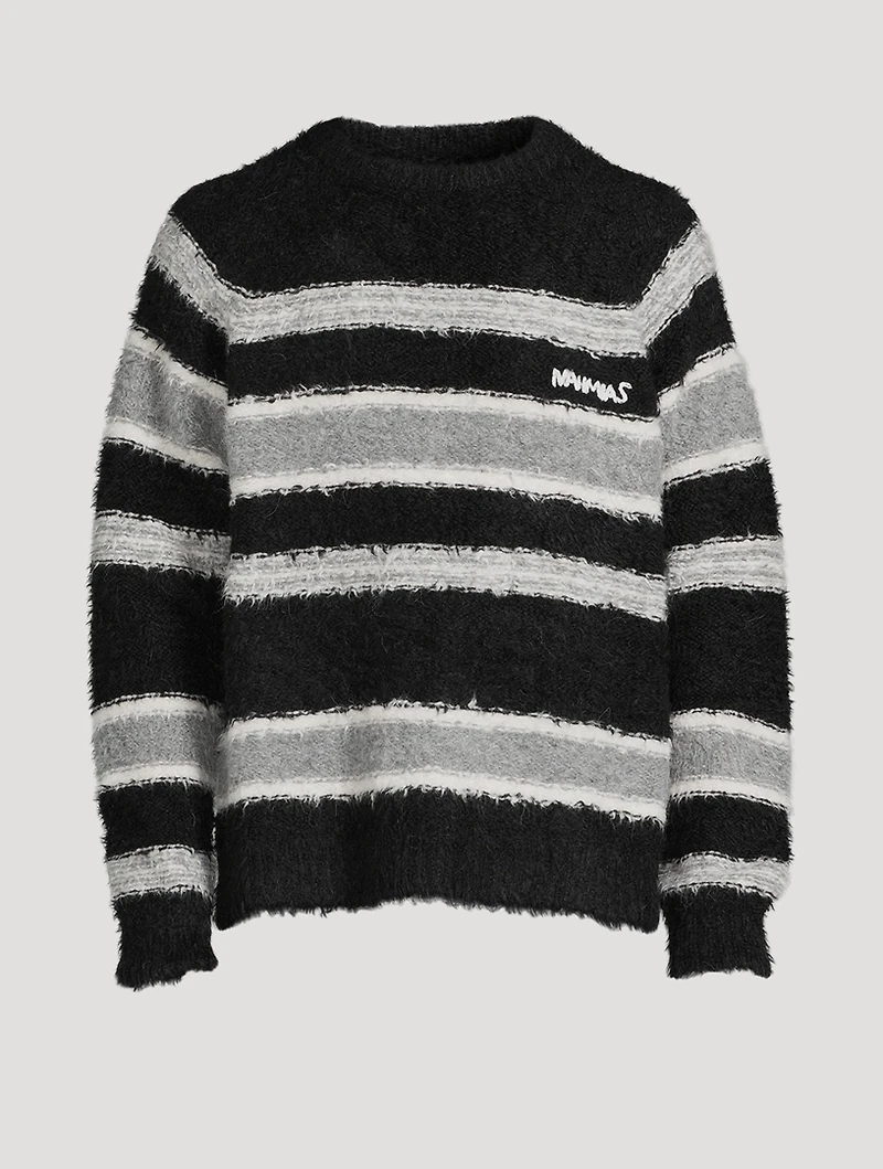 Wool-Blend Striped Sweater