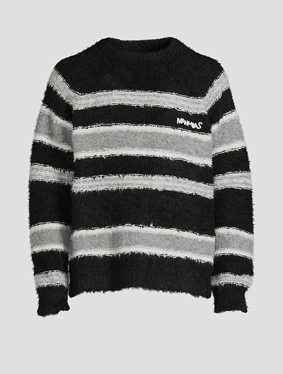 Wool-Blend Striped Sweater