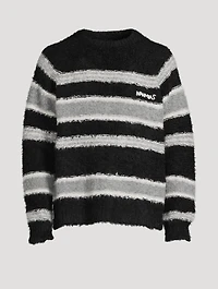 Wool-Blend Striped Sweater