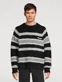 Wool-Blend Striped Sweater