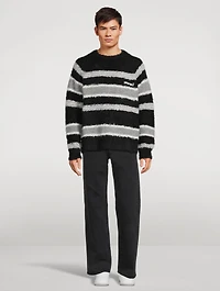 Wool-Blend Striped Sweater