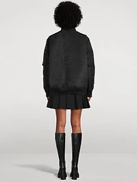 Nylon Bomber Jacket And Vest