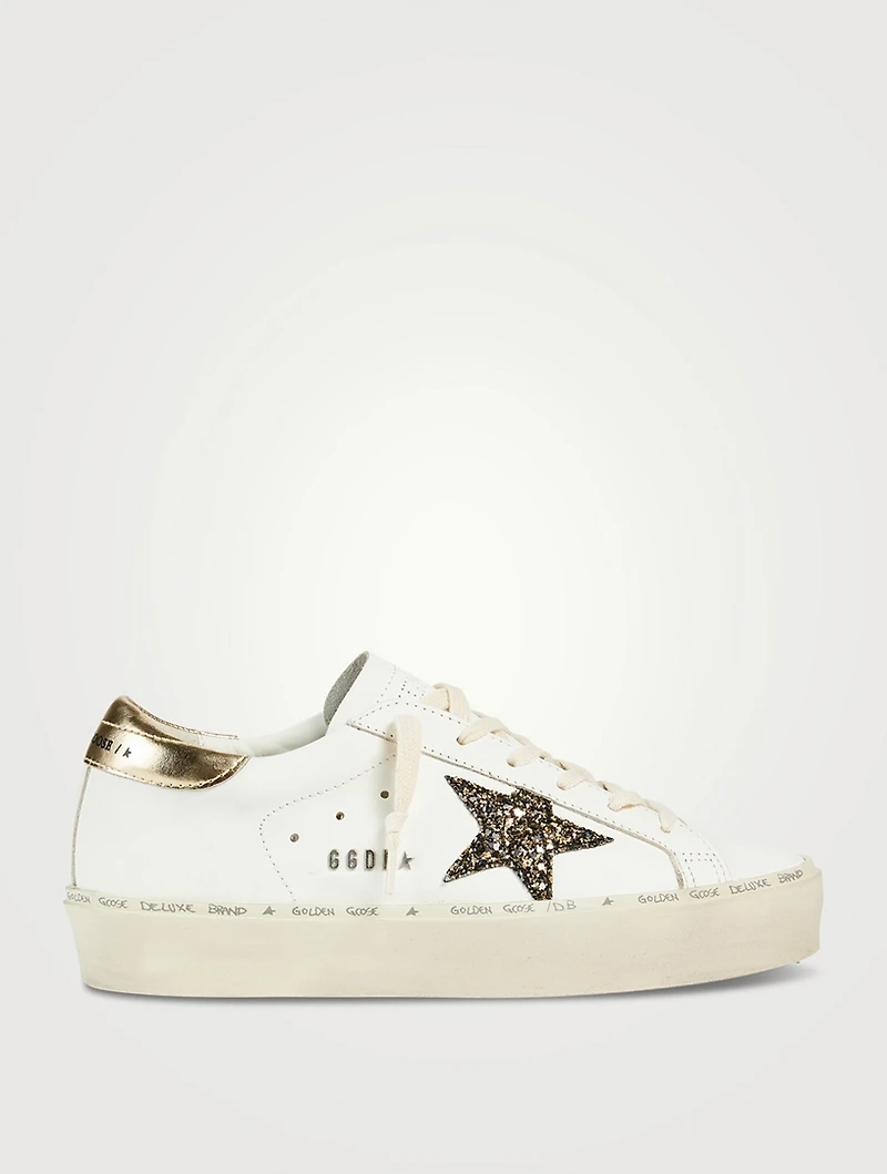 Hi-Star Leather Platform Sneakers