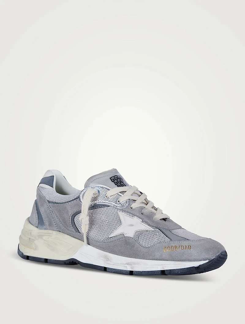 Dad-Star Suede And Mesh Sneakers