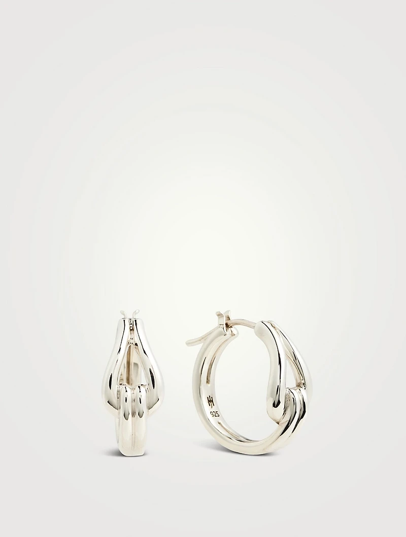 Medium Surf Hoop Earrings