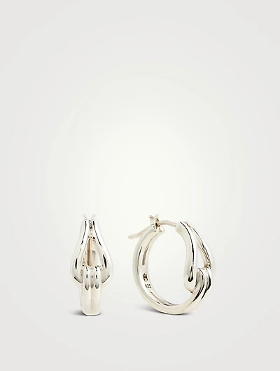Medium Surf Hoop Earrings