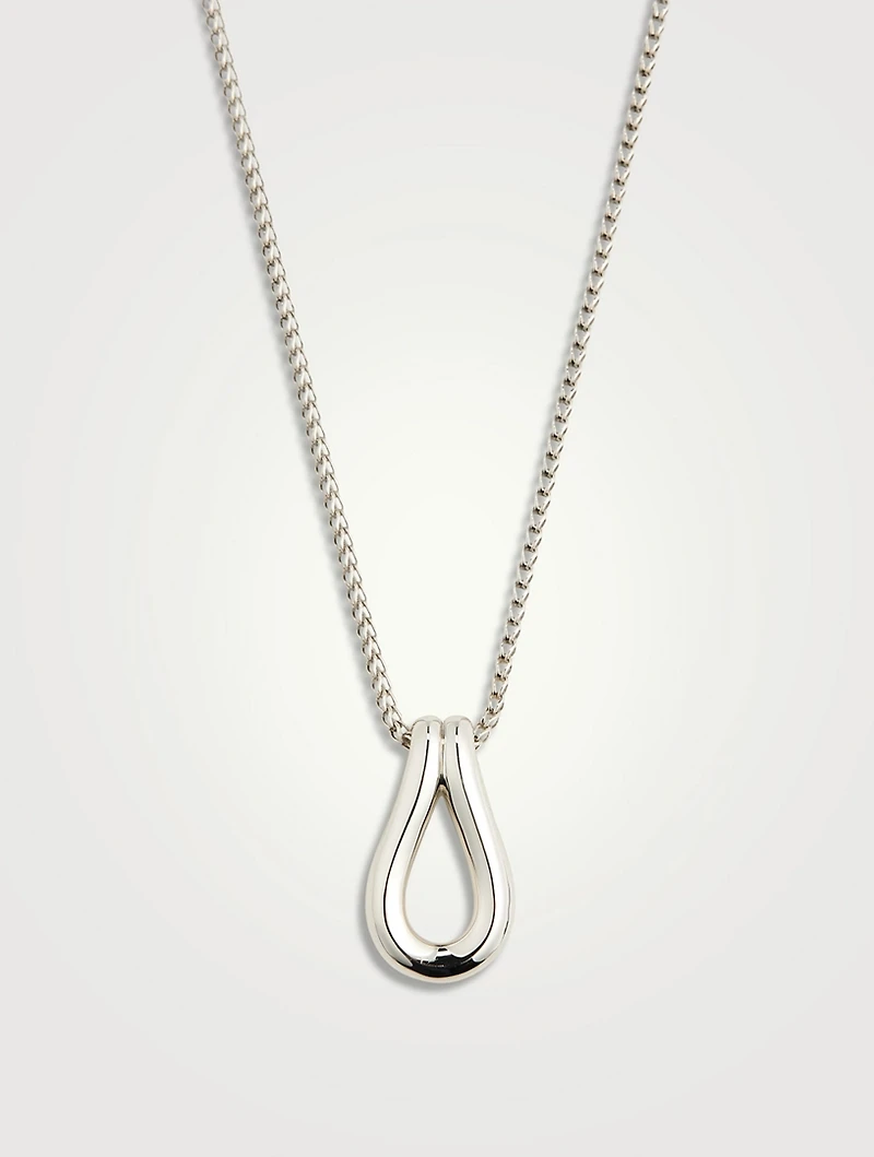 Surf Link Pendant Necklace