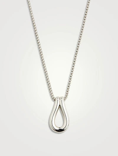 Surf Link Pendant Necklace