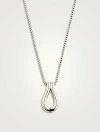 Surf Link Pendant Necklace
