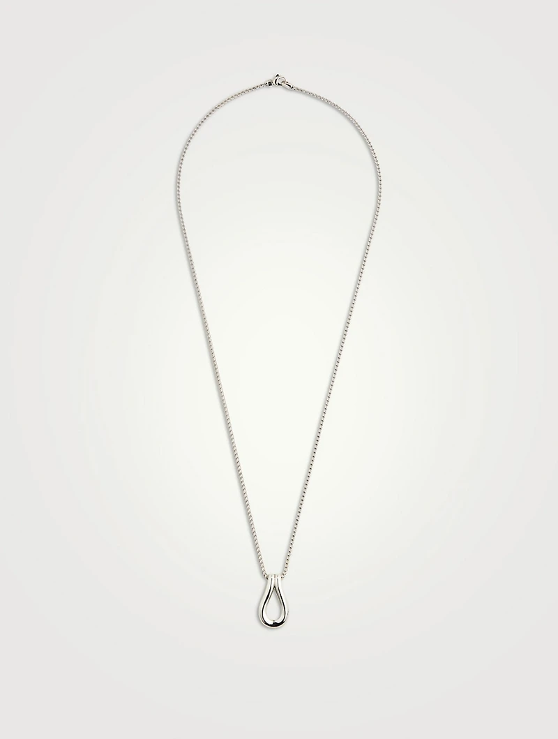 Surf Link Pendant Necklace
