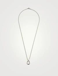 Surf Link Pendant Necklace