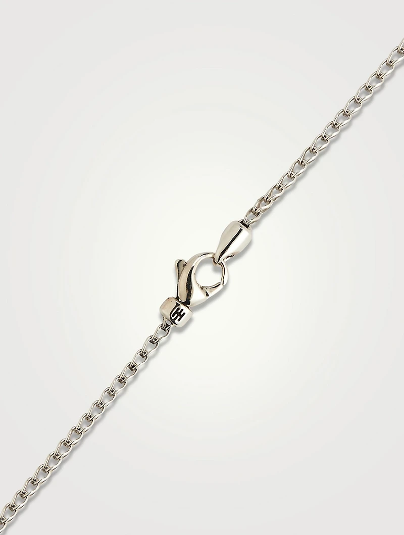 Surf Link Pendant Necklace