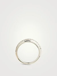 Surf Pavé Ring With Diamonds