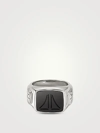 Signet Ring With Onyx
