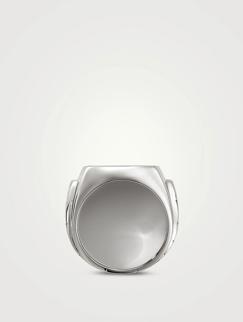 Signet Ring With Onyx