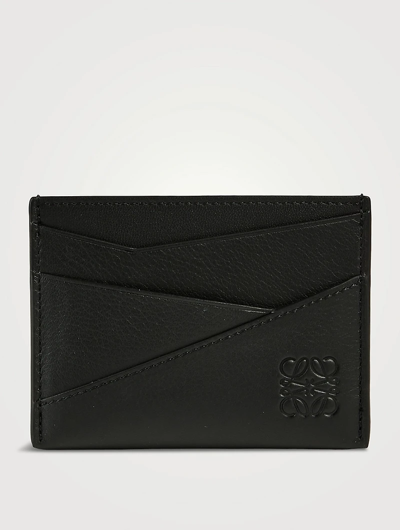 Puzzle Leather Cardholder