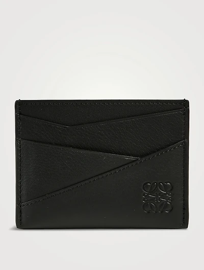 Puzzle Leather Cardholder