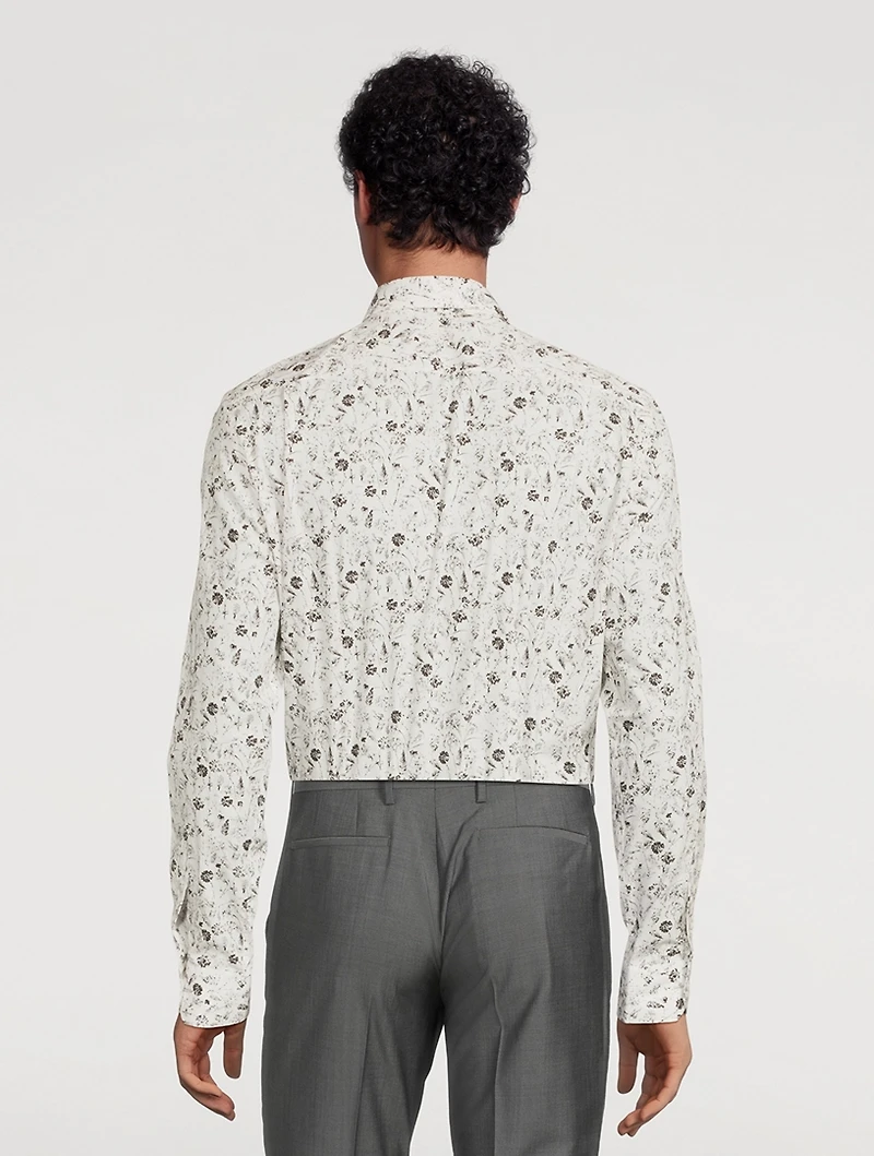 Tailored Shirt Floral Print