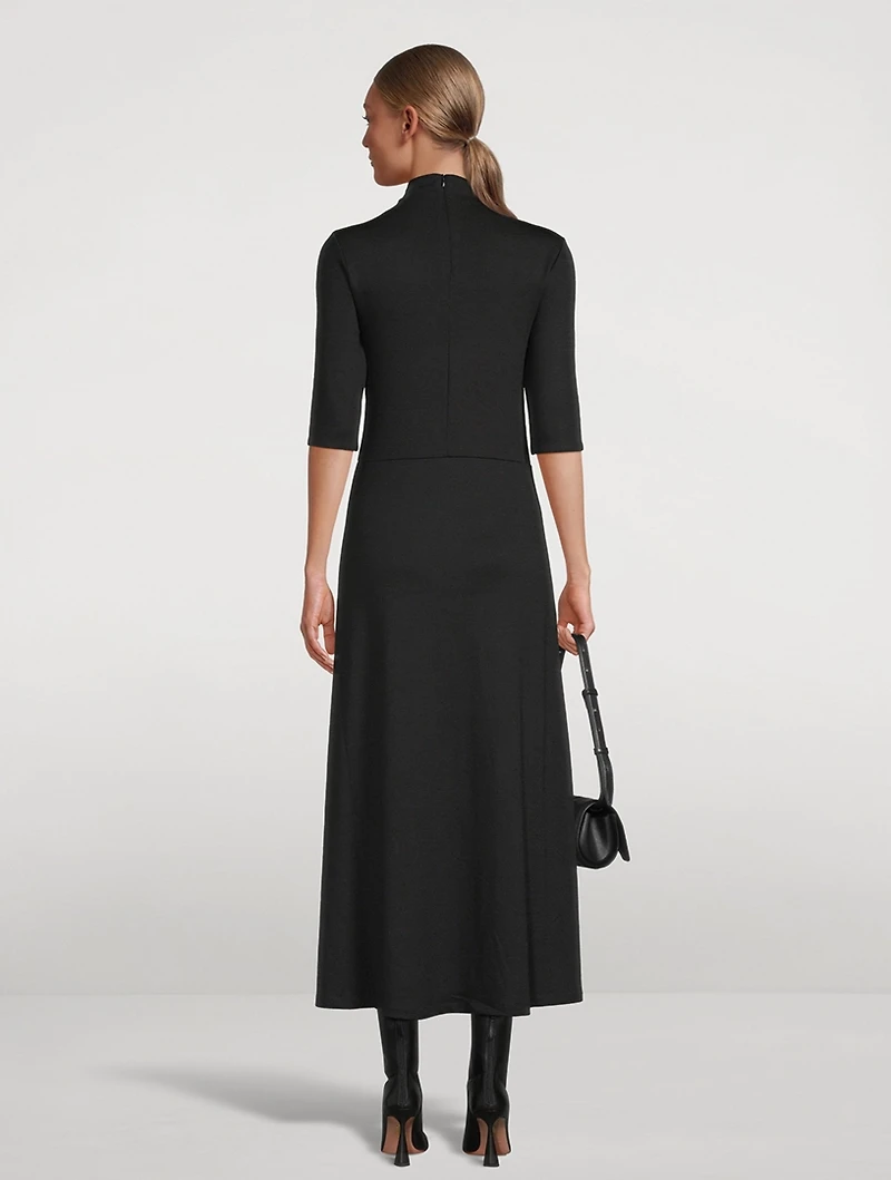 Jersey Midi Dress