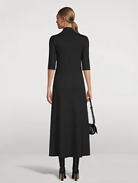 Jersey Midi Dress