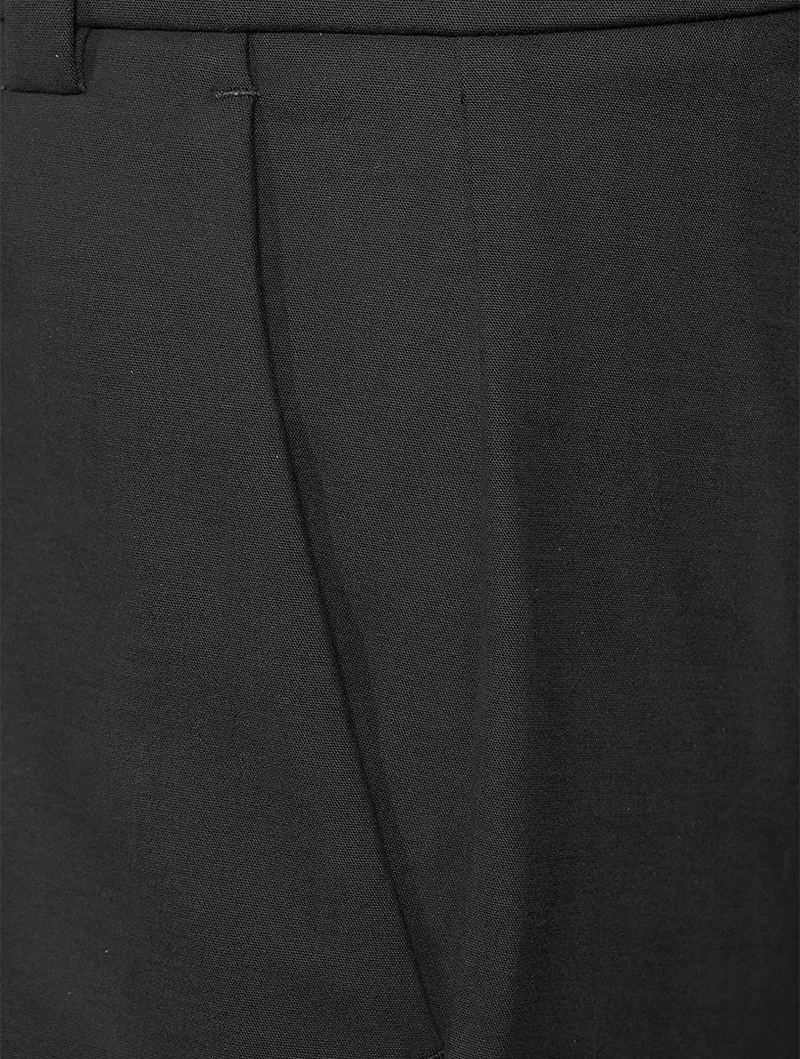 Stretch-Cotton Bootcut Trousers