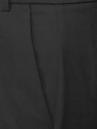 Stretch-Cotton Bootcut Trousers