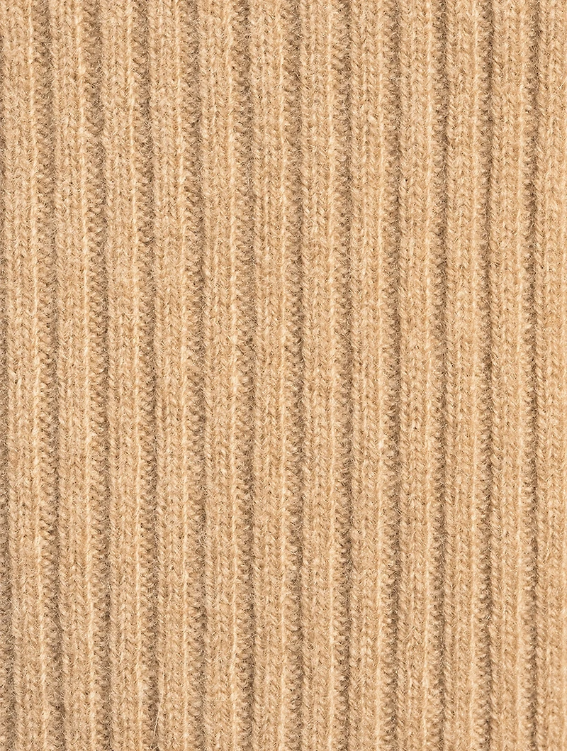 Ribbed Wool And Cashmere Midi Dress