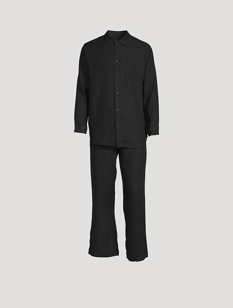 Plain Linen Lounge Set