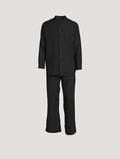 Plain Linen Lounge Set
