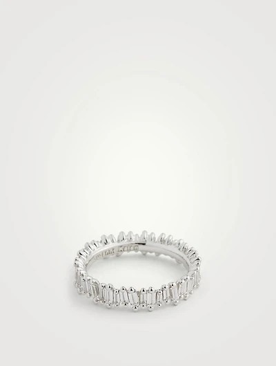 Fireworks 18K Gold Eternity Ring With Diamonds