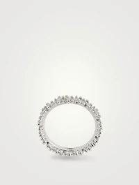 Fireworks 18K Gold Eternity Ring With Diamonds