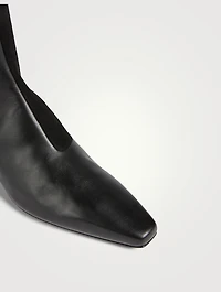 The Slim Leather Knee-High Boots