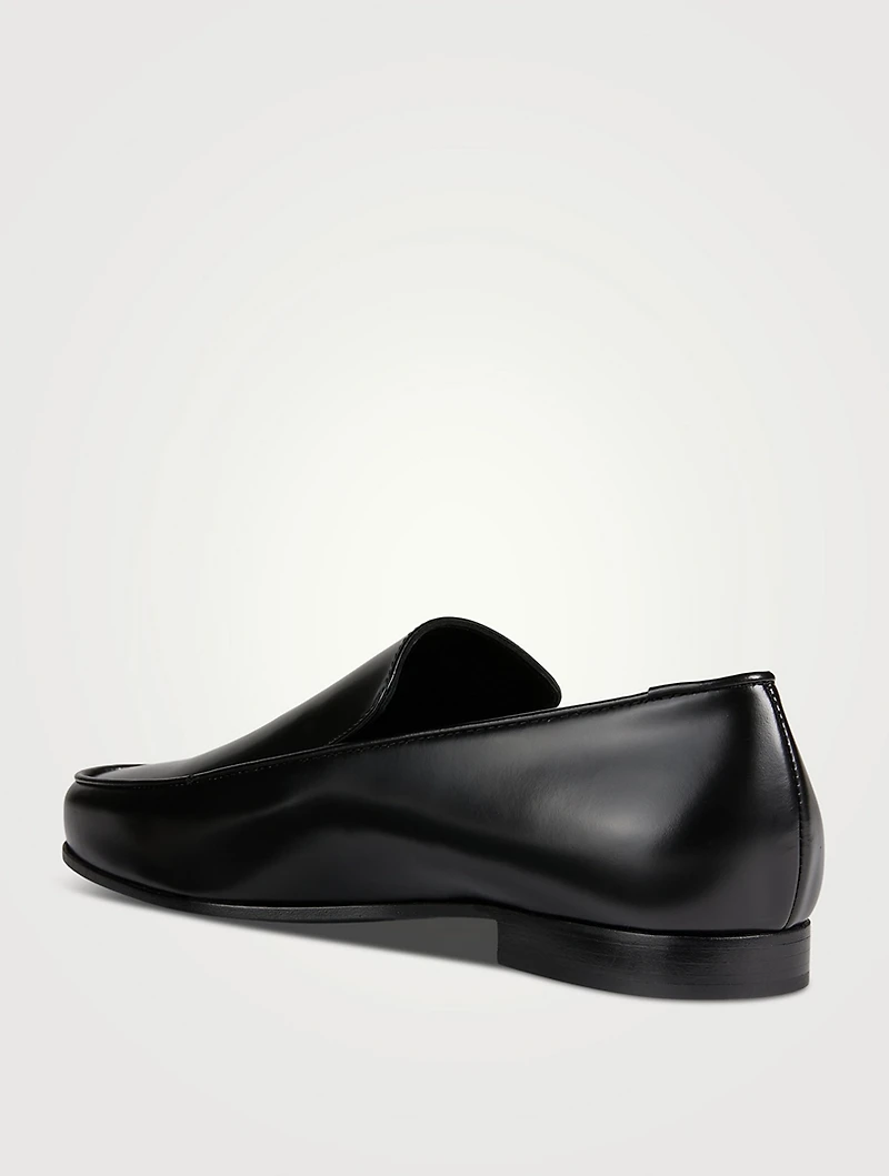 The Oval Leather Loafers