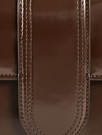 Le Grand Bambino Patent Leather Envelope Bag