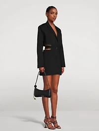 Le Bisou Perle Leather Shoulder Bag