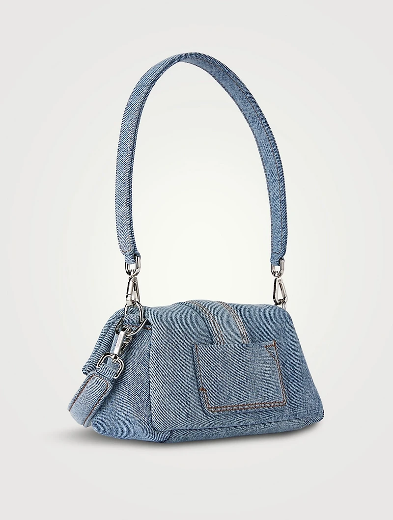 Le Petit Bambimou Padded Denim Shoulder Bag