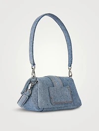 Le Petit Bambimou Padded Denim Shoulder Bag