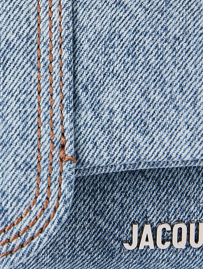 Le Petit Bambimou Padded Denim Shoulder Bag