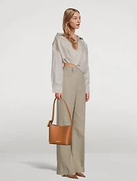 Le Petit Regalo Leather Bucket Bag