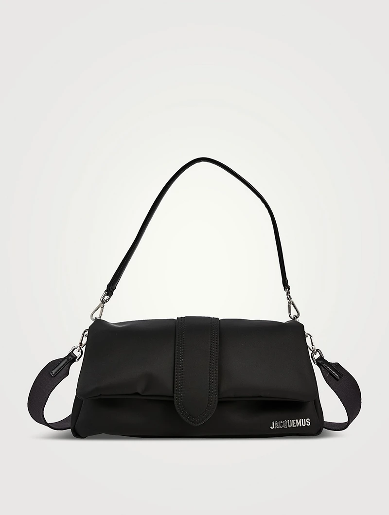 Le Bambimou Padded Nylon Shoulder Bag