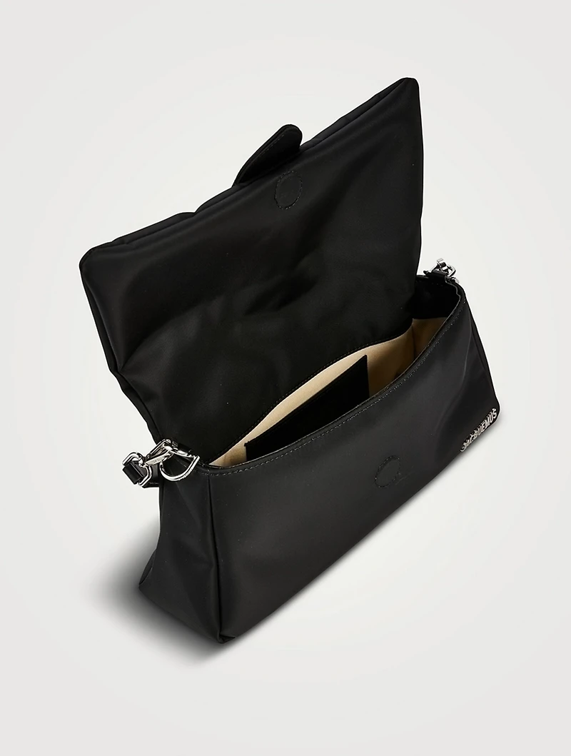 Le Bambimou Padded Nylon Shoulder Bag