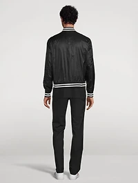 Recycled Nylon Varsity Jacket