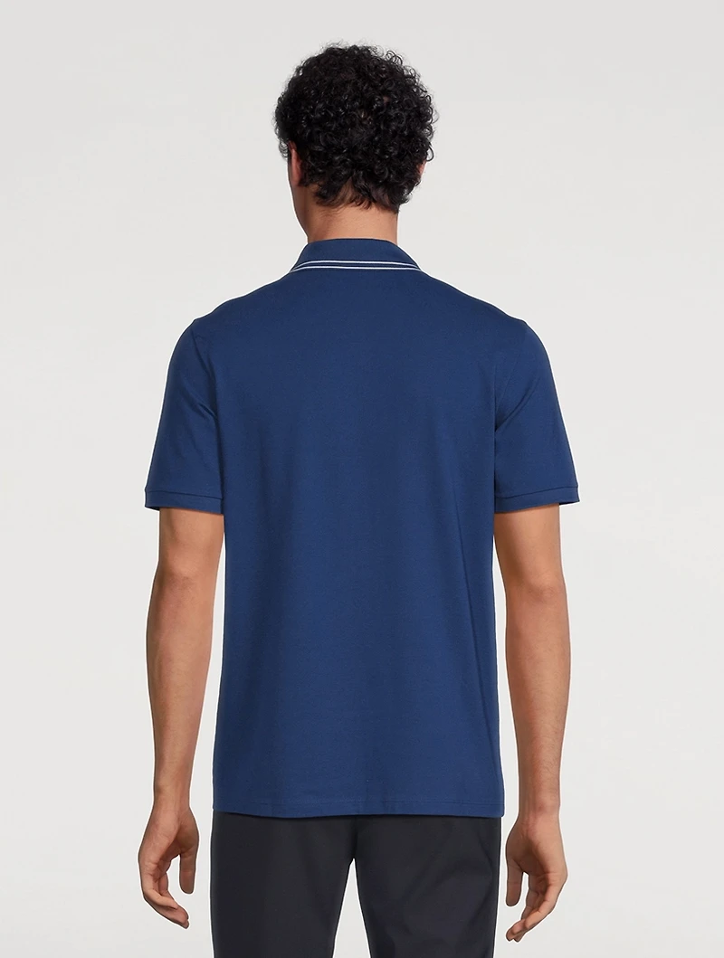 Precise Cotton Piqué Polo Shirt