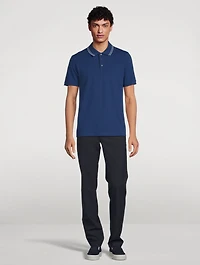 Precise Cotton Piqué Polo Shirt